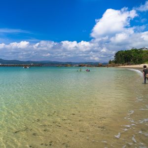 海水浴場を楽しむ