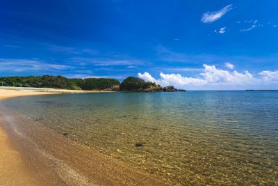 あづり浜の写真「真夏の海」