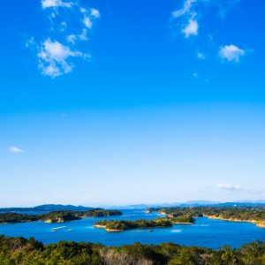 青く美しい志摩の海