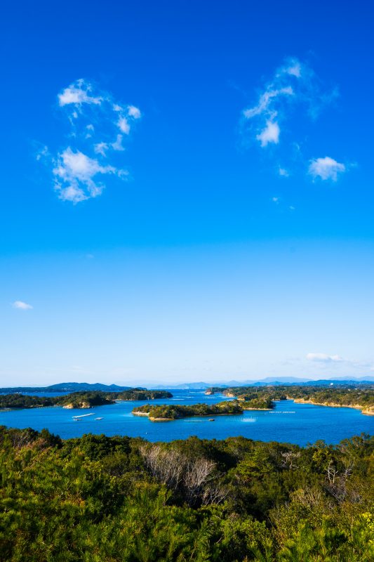 ともやま公園（桐垣展望台）の写真「青く美しい志摩の海」