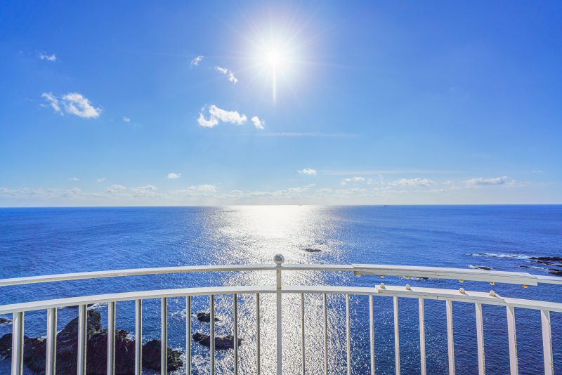 大王埼灯台の写真「太平洋を一望」