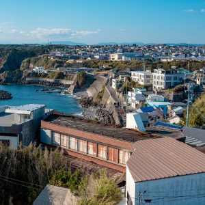 大王町の町並み