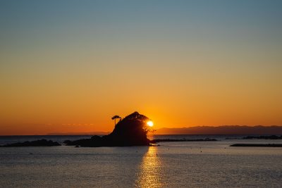 あづり浜の写真「あづり浜の夕焼け」