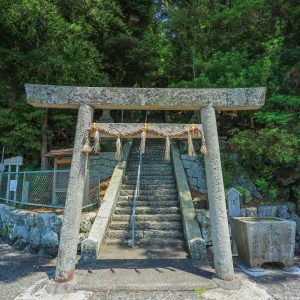 九鬼神社の入口