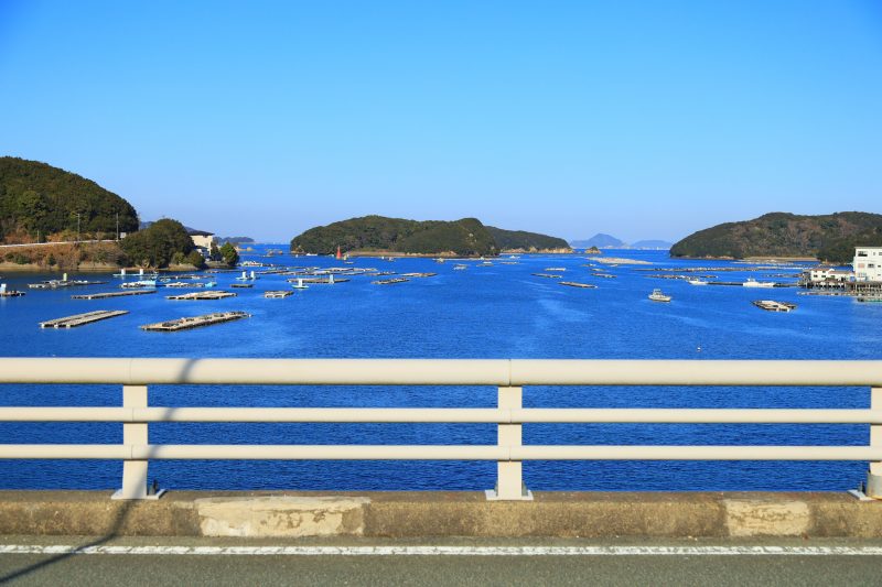 パールロードの写真「麻生の浦大橋からの眺め」