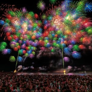 鈴鹿げんき花火大会のフリー素材・壁紙