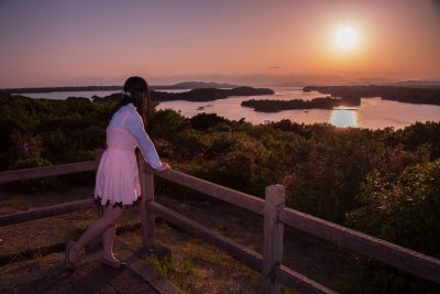 ともやま公園（桐垣展望台）の写真「桐垣展望台からの眺め」