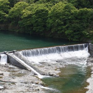 櫛田川の清流