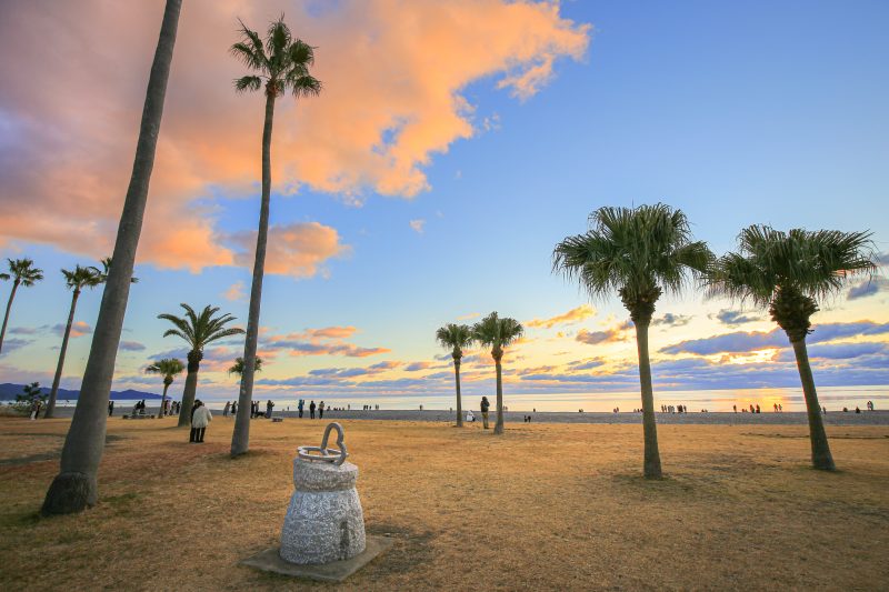 七里御浜ふれあいビーチの写真「日の出が出る瞬間」