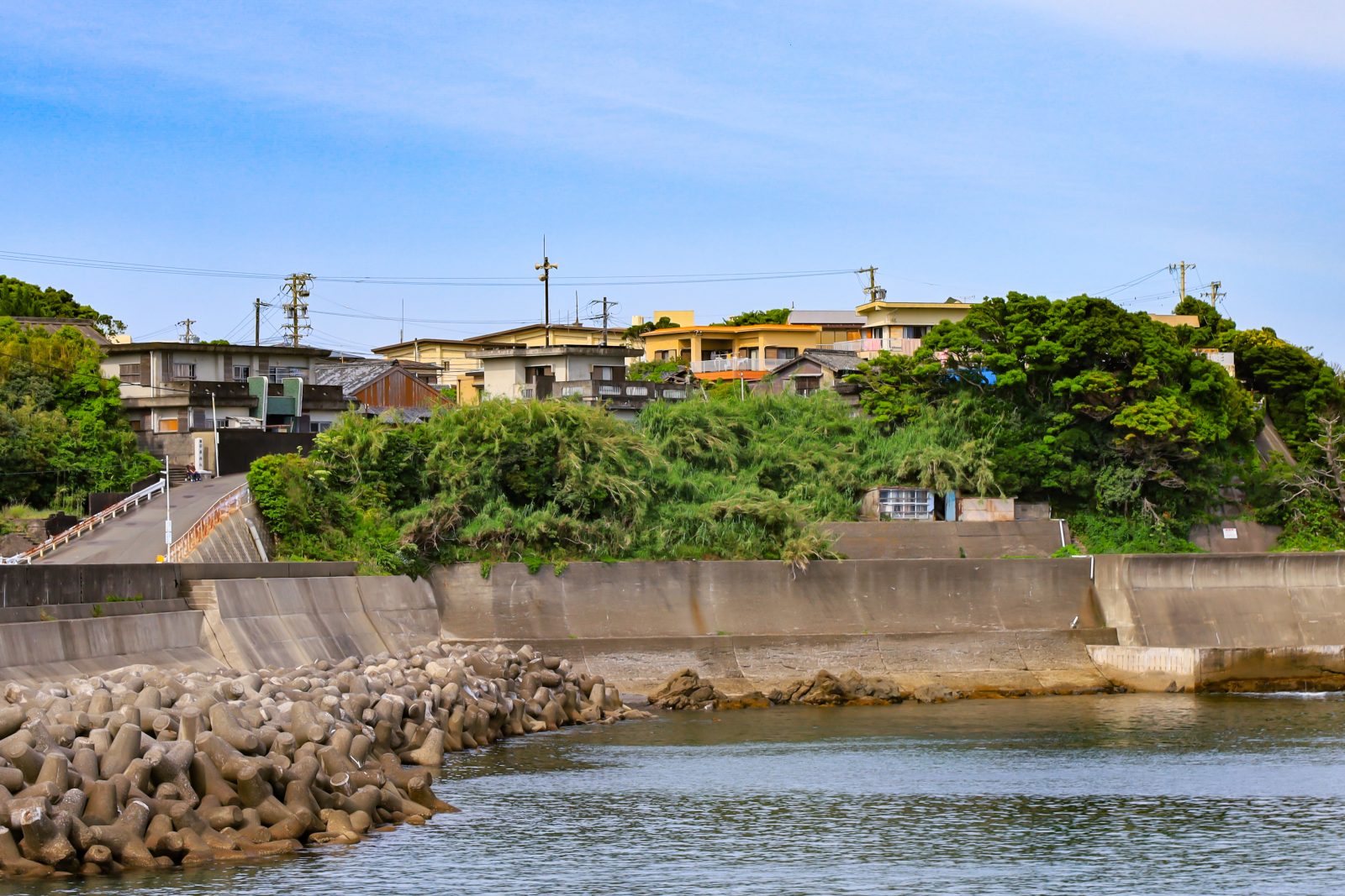 安乗埼灯台の写真「安乗の町並み」