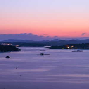 西山慕情ヶ丘の写真「英虞湾のマジックアワー」