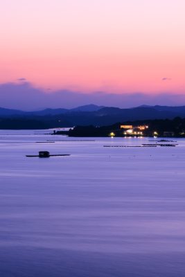 西山慕情ヶ丘の写真「マジックアワーの海」