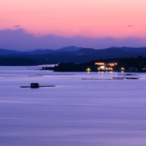 西山慕情ヶ丘の写真「マジックアワーの海」