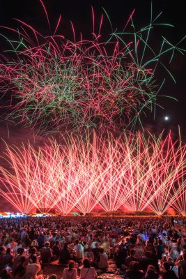久居花火大会の写真「歌姫のような花火」