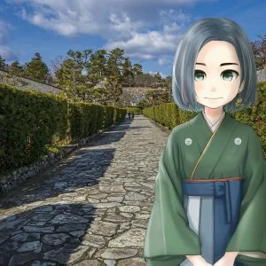 無料スマホ壁紙 一緒に歩こう。AndroidとiPhoneに対応した4K高画質の無料待ち受け画像。三重県松阪市の御城番屋敷で撮影したフリー写真素材