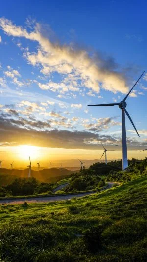 無料スマホ壁紙 異世界AOYAMA。AndroidとiPhoneに対応した4K高画質の無料待ち受け画像。三重県津市の青山高原で撮影したフリー写真素材