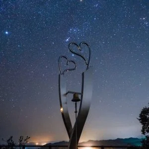 無料スマホ壁紙 南伊勢の冬の星空