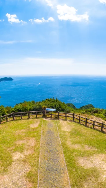 無料壁紙 これぞ伊勢志摩国立公園の絶景。PCとデスクトップ壁紙に最適な4K高画質の無料壁紙。三重県南伊勢町の南海展望台で撮影したフリー写真素材