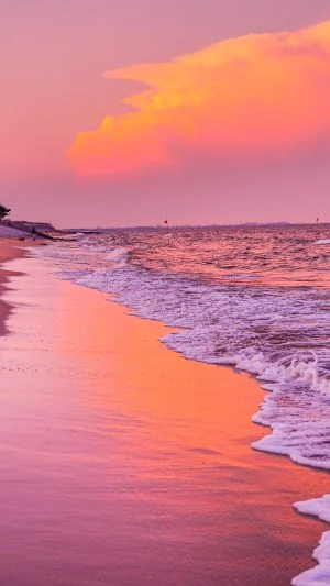 無料スマホ壁紙 マジックアワー。AndroidとiPhoneに対応した4K高画質の無料待ち受け画像。三重県津市の津なぎさまちで撮影したフリー写真素材