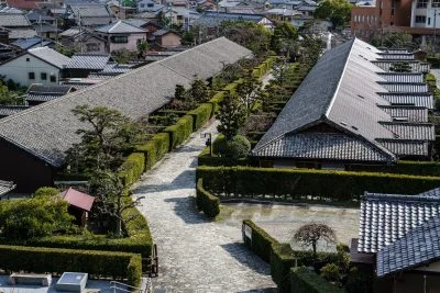 無料壁紙 冬の御城番屋敷。PCとデスクトップ壁紙に最適な4K高画質の無料壁紙。三重県松阪市の御城番屋敷で撮影したフリー写真素材