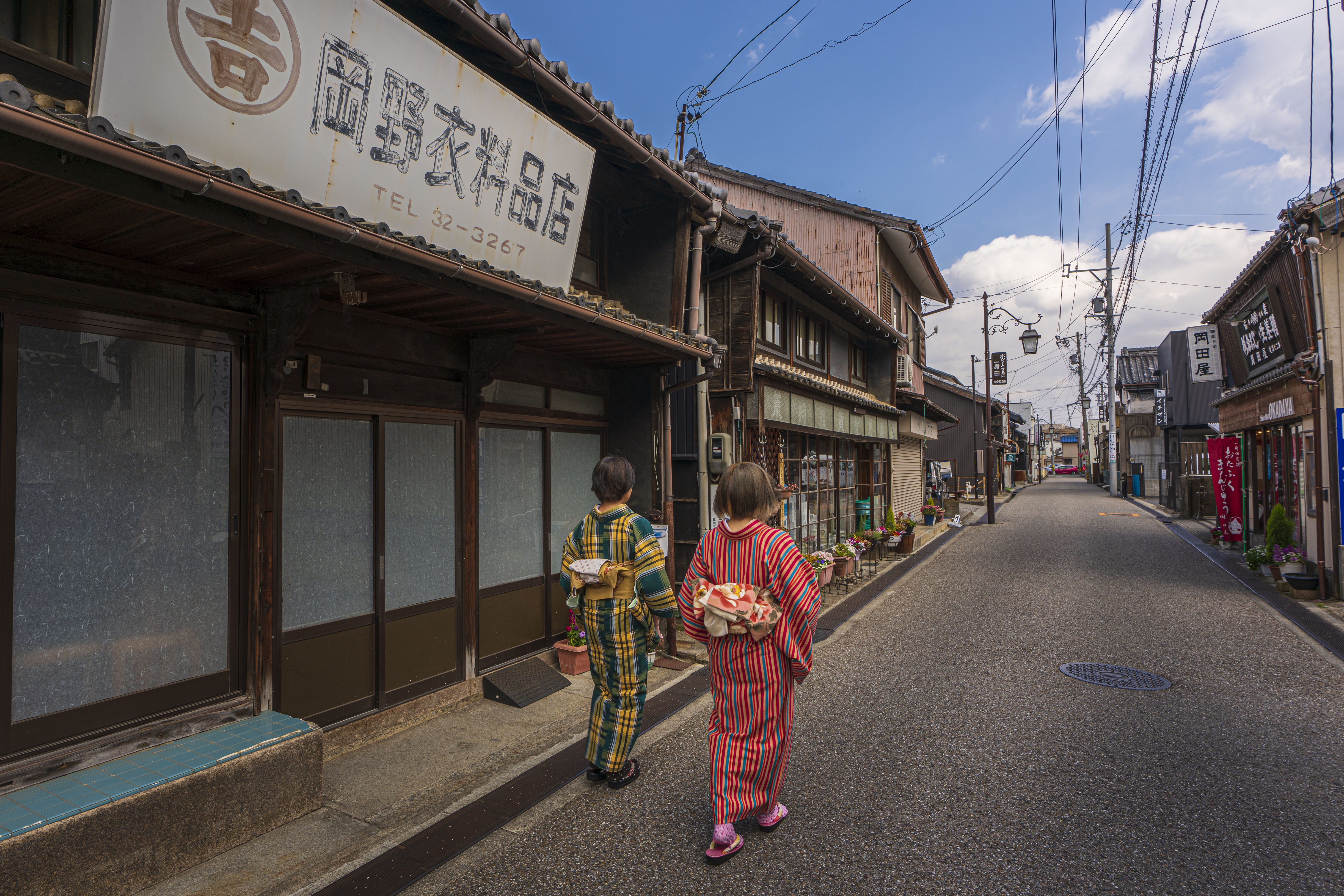 レトロな町(三重県津市・一身田)