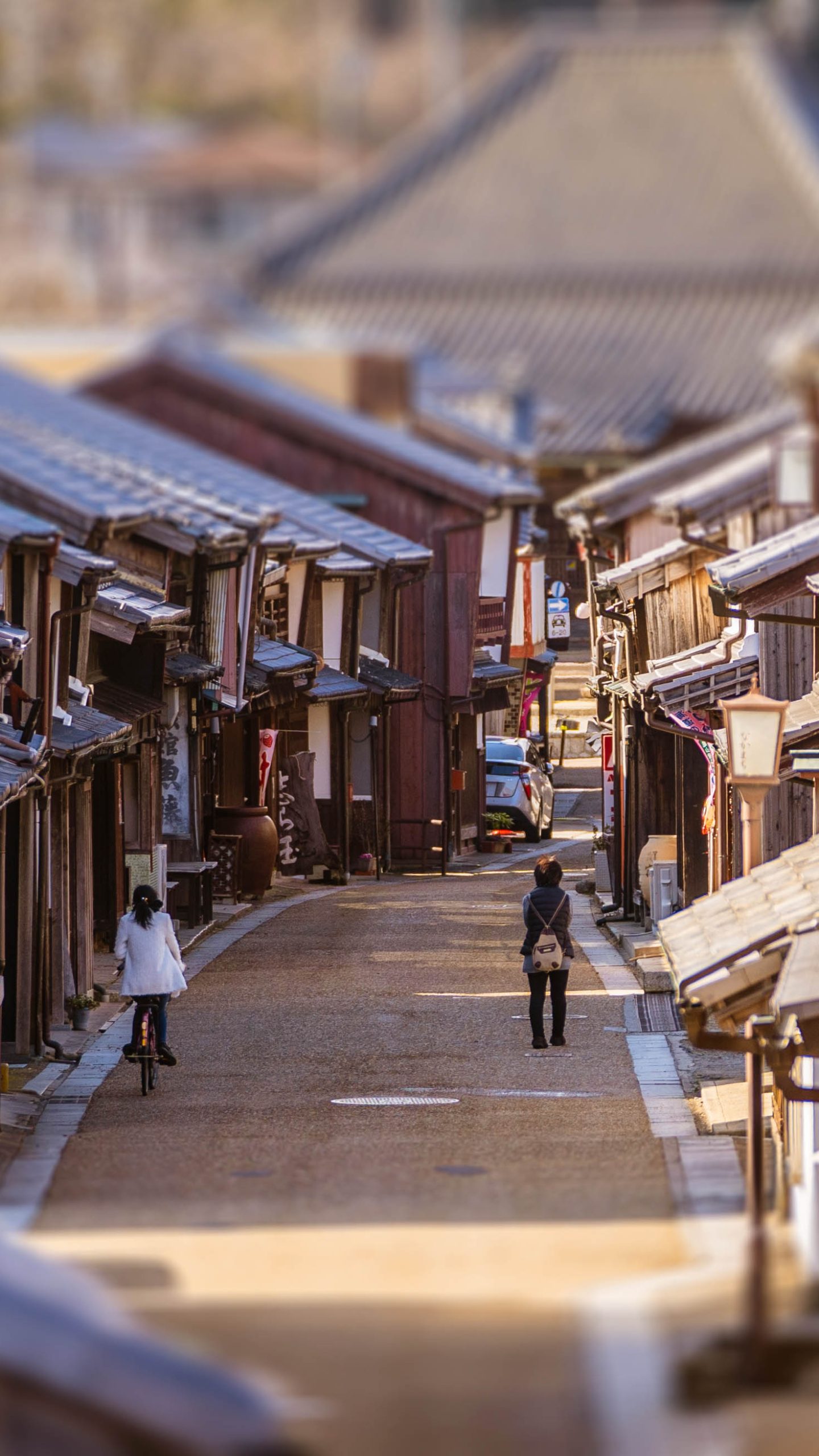 静寂の関宿(三重県亀山市・東海道関宿)
