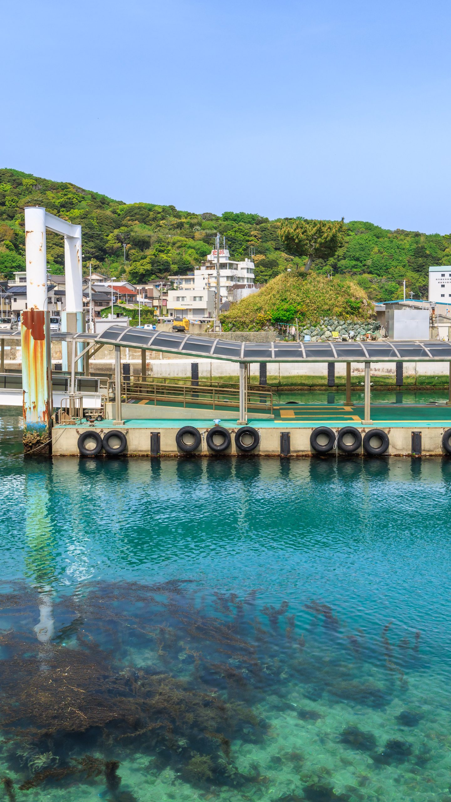 答志定期船のりば(三重県鳥羽市・答志島)