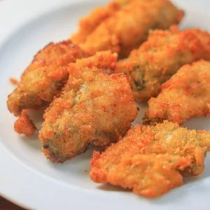 無料壁紙 カキフライ。PCとデスクトップ壁紙に最適な4K高画質の無料壁紙。三重県三重グルメの鳥羽浦村の牡蠣で撮影したフリー写真素材