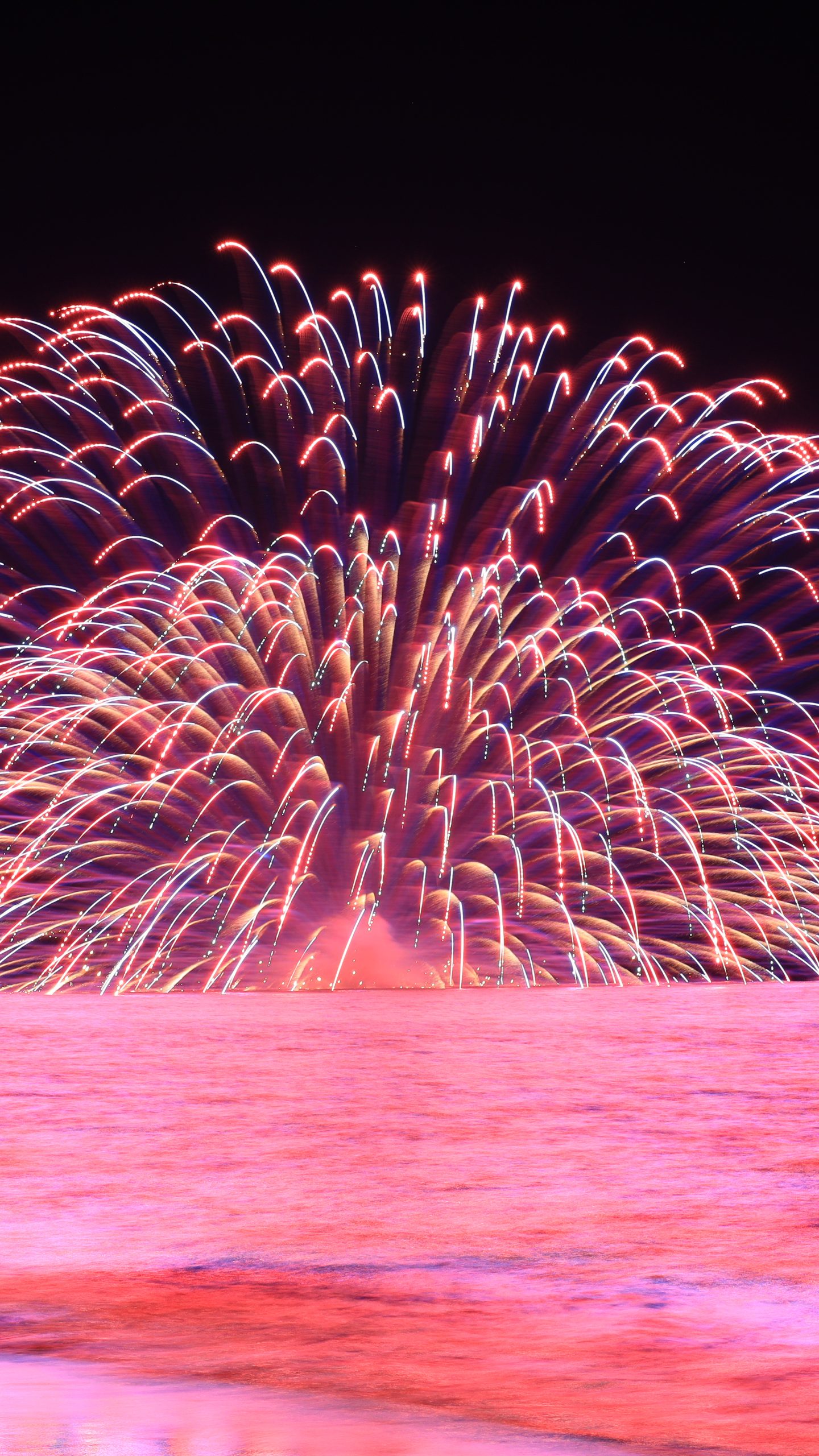 2022年の三尺玉海上自爆(三重県鈴鹿市・鈴鹿げんき花火大会)