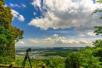 無料壁紙 第三見晴台からの眺め。PCとデスクトップ壁紙に最適な4K高画質の無料壁紙。三重県桑名市の多度山で撮影したフリー写真素材