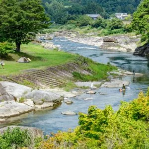 リバーパーク真見のフリー写真素材