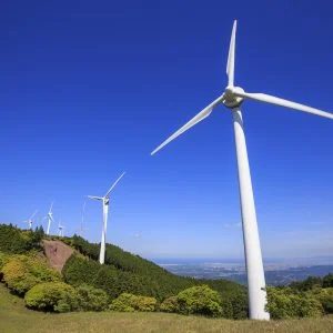 青山高原のフリー写真素材