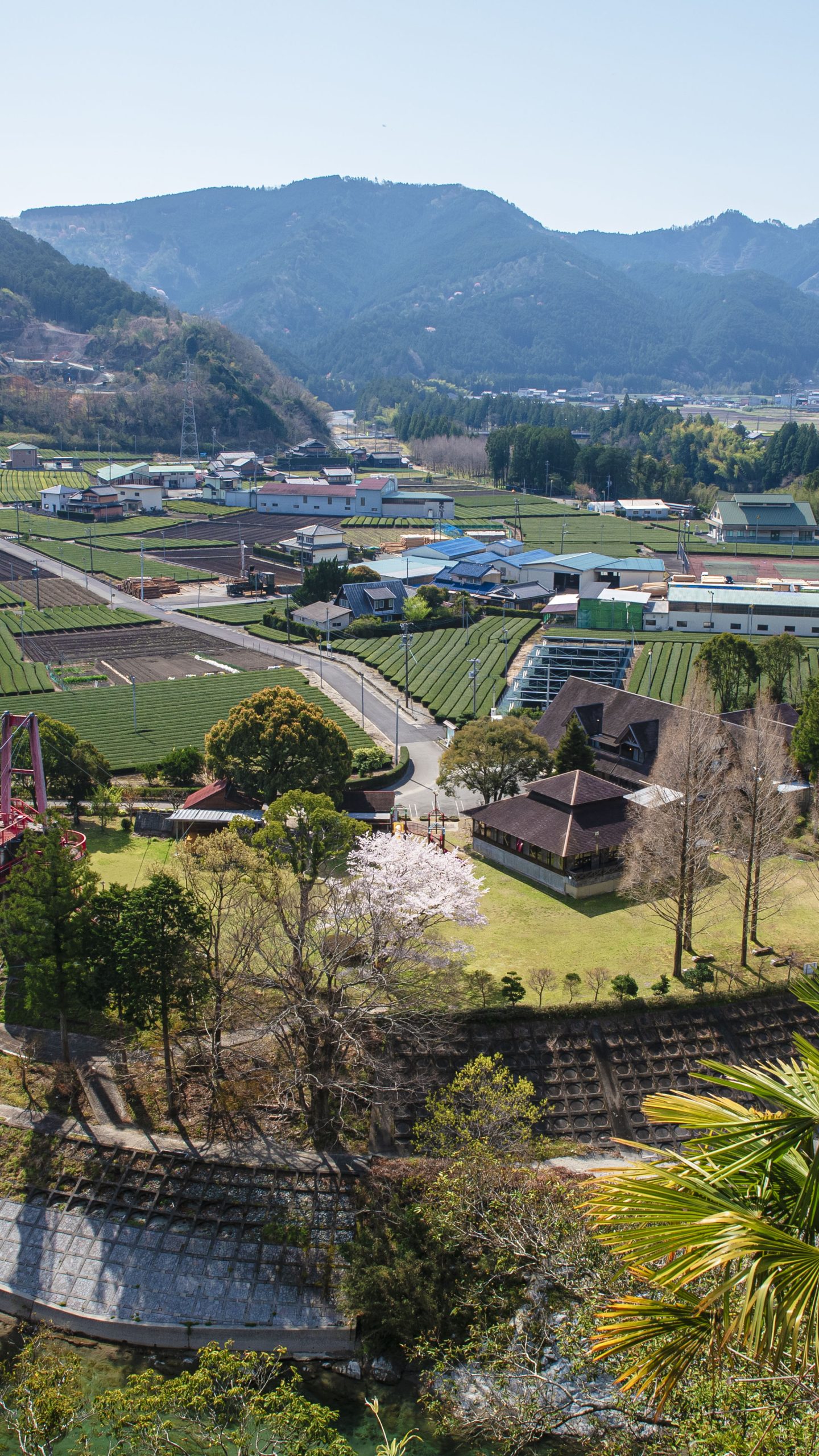 茶倉の展望台から2(三重県松阪市・道の駅 茶倉駅)