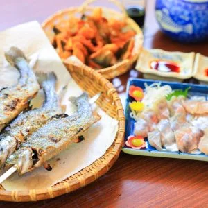 大吉あまごセンターのフリー写真素材