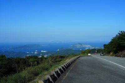 無料壁紙 鳥羽を一望。PCとデスクトップ壁紙に最適な4K高画質の無料壁紙。三重県伊勢市の伊勢志摩スカイラインで撮影したフリー写真素材