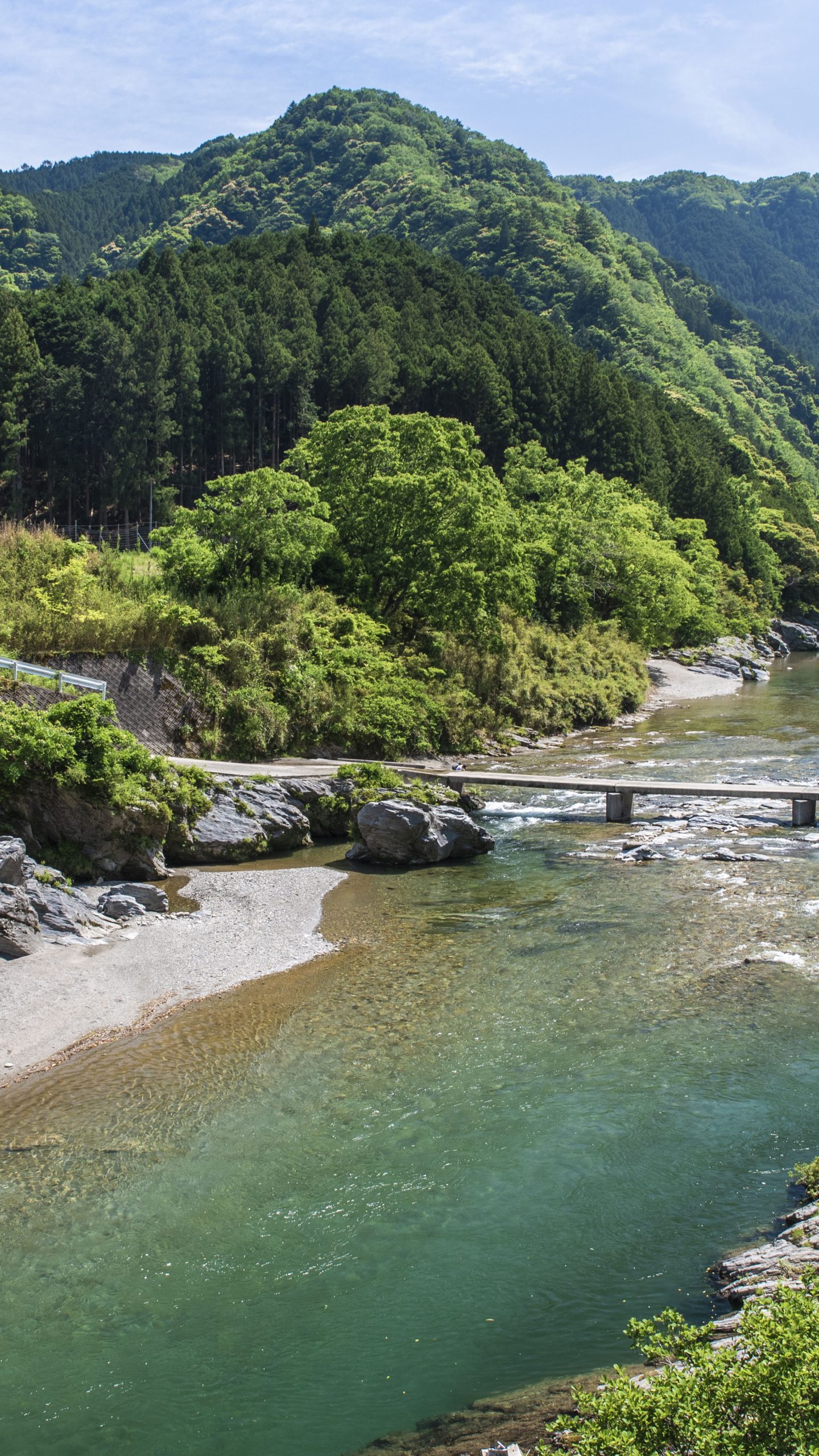 飯高の沈下橋(三重県松阪市・香肌峡)