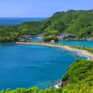 相賀浦ニワ浜のフリー写真素材