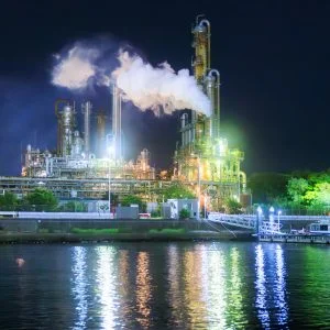 四日市コンビナート夜景クルーズのフリー素材・壁紙