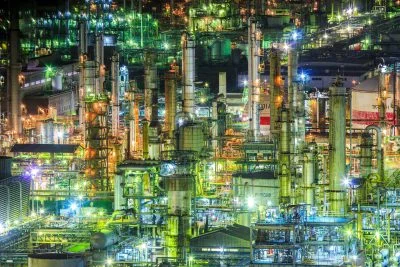 無料壁紙 FFの世界。PCとデスクトップ壁紙に最適な4K高画質の無料壁紙。三重県四日市市の四日市コンビナートで撮影したフリー写真素材