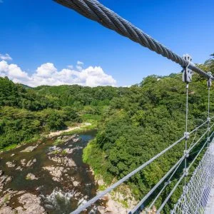 岩倉峡公園のフリー写真素材