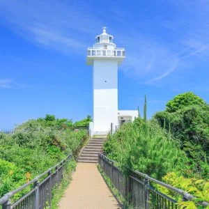 安乗埼灯台のフリー写真素材