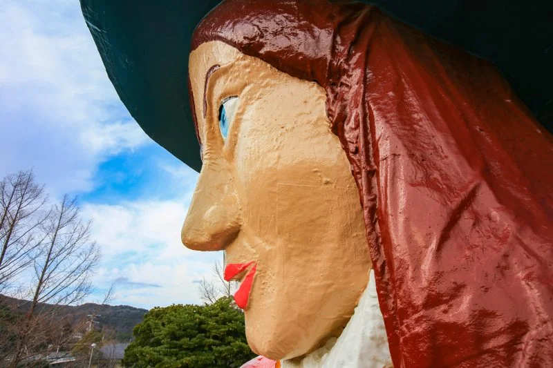 無料壁紙 ガリバーの横顔。PCとデスクトップ壁紙に最適な4K高画質の無料壁紙。三重県鳥羽市の鳥羽市民の森公園で撮影したフリー写真素材