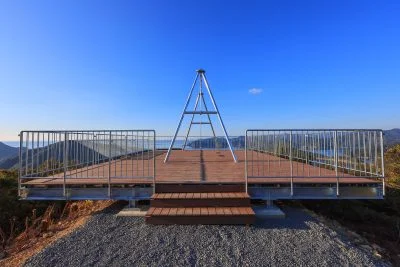 無料壁紙 たちばな展望台の全景。PCとデスクトップ壁紙に最適な4K高画質の無料壁紙。三重県南伊勢町の鵜倉園地で撮影したフリー写真素材