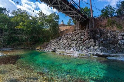 無料壁紙 奥伊勢フォレストピアと薗川。PCとデスクトップ壁紙に最適な4K高画質の無料壁紙。三重県大台町の奥伊勢フォレストピアで撮影したフリー写真素材