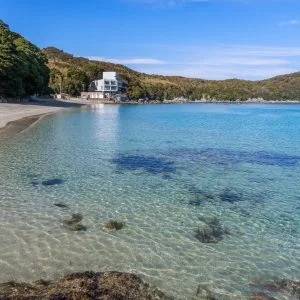 安楽島海水浴場のフリー写真素材