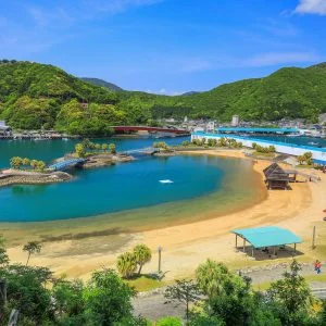 錦向井ヶ浜トロピカルガーデンのフリー写真素材