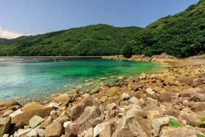 無料壁紙 熊野カルデラの痕跡。PCとデスクトップ壁紙に最適な4K高画質の無料壁紙。三重県熊野市の楯ヶ崎で撮影したフリー写真素材