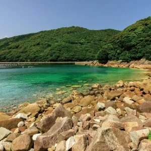 無料壁紙 熊野カルデラの痕跡。PCとデスクトップ壁紙に最適な4K高画質の無料壁紙。三重県熊野市の楯ヶ崎で撮影したフリー写真素材