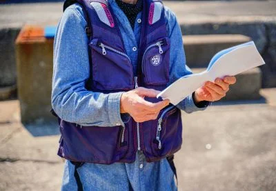 無料壁紙 ライフジャケット着用。PCとデスクトップ壁紙に最適な4K高画質の無料壁紙。三重県熊野市の楯ヶ崎観光遊覧で撮影したフリー写真素材