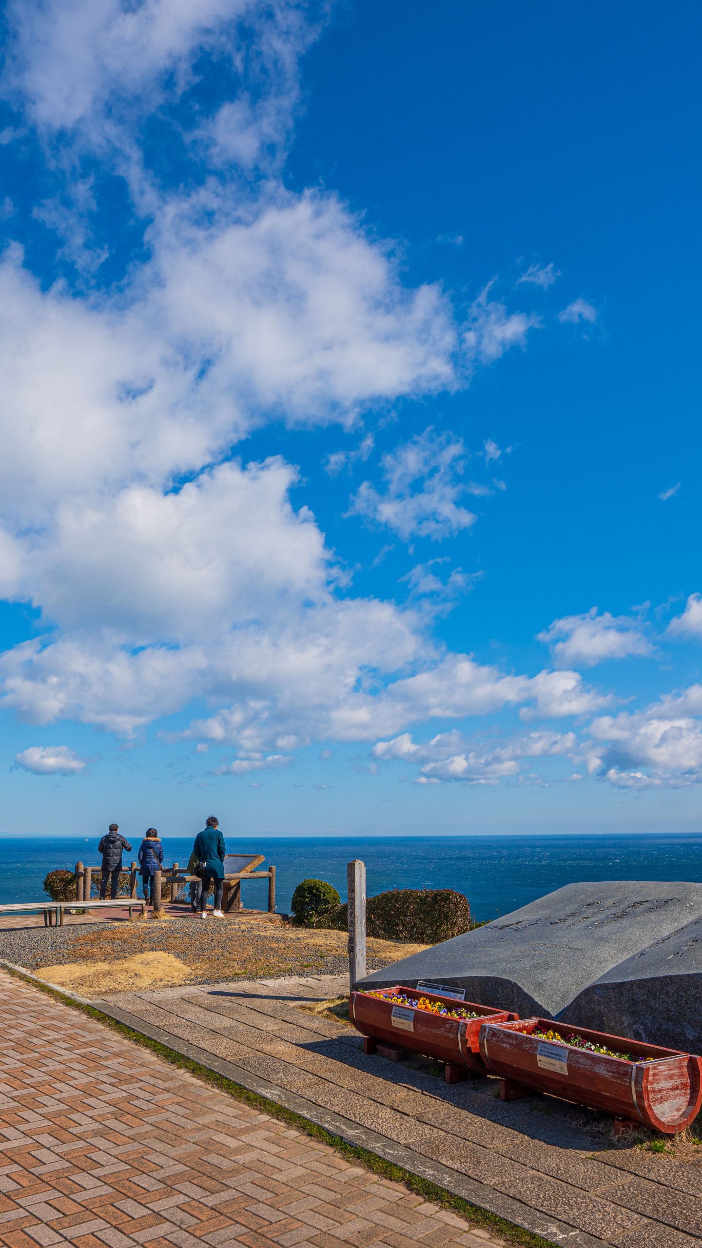 鳥羽展望台の展望エリア(三重県鳥羽市)